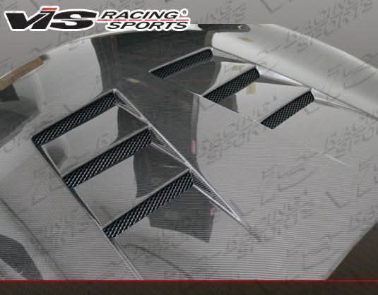 2009-2013 Infiniti G37 4 doors TERMINATOR Style Carbon Fiber Black Hood