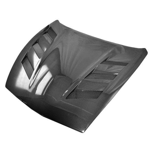 2009-2020 Nissan 370Z 2 doors AMS Style Carbon Fiber Black Hood
