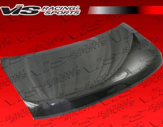 2009-2014 Nissan Cube 4 doors OEM Style Carbon Fiber Black Hood