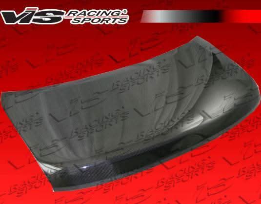 2009-2014 Nissan Cube 4 doors OEM Style Carbon Fiber Black Hood