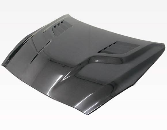 2009-2016 Nissan Skyline R35 GTR 2 doors GT Style Carbon Fiber Black Hood