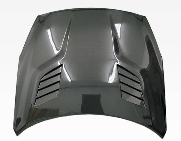 2009-2016 Nissan Skyline R35 GTR 2 doors GT Style Carbon Fiber Black Hood