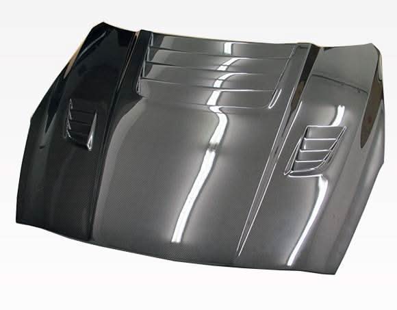 2009-2016 Nissan Skyline R35 GTR 2 doors GT 2 Style Carbon Fiber Black Hood