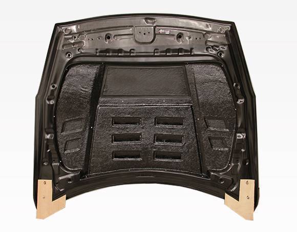 2009-2016 Nissan Skyline R35 GTR 2 doors GT 2 Style Carbon Fiber Black Hood