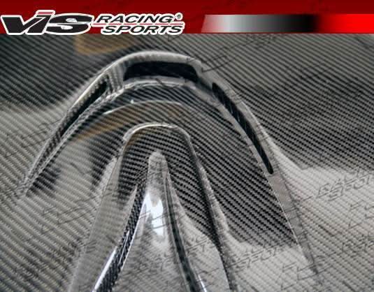 2009-2016 Nissan Skyline R35 GTR 2 doors MS Style Carbon Fiber Black Hood