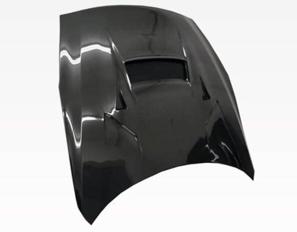 2009-2016 Nissan Skyline R35 GTR 2 doors VRS Style Carbon Fiber Black Hood