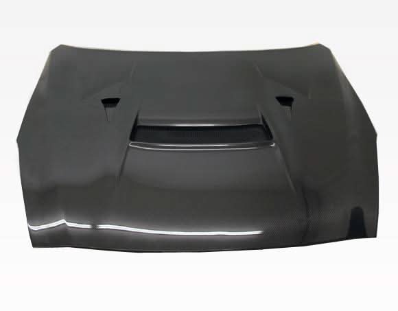 2009-2016 Nissan Skyline R35 GTR 2 doors VRS Style Carbon Fiber Black Hood