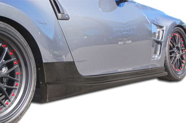 2009-2020 Nissan 370Z N-1 Style Side Skirts Rocker Panels - Carbon Fiber