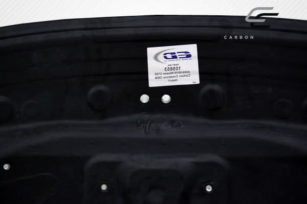 2009-2020 Nissan 370Z OEM Look Trunk - Carbon Fiber