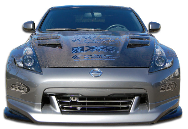 2009-2012 Nissan 370Z N-1 Style Front Lip Under Spoiler Air Dam - FRP