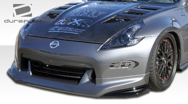 2009-2012 Nissan 370Z N-1 Style Front Lip Under Spoiler Air Dam - FRP