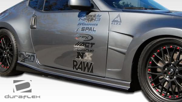 2009-2020 Nissan 370Z N-1 Style Side Skirts Rocker Panels - FRP
