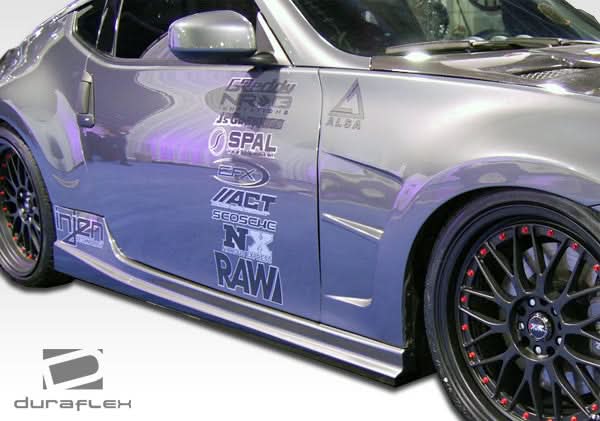 2009-2020 Nissan 370Z N-1 Style Side Skirts Rocker Panels - FRP