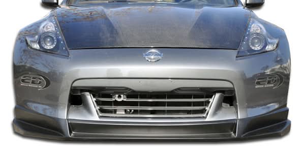2009-2012 Nissan 370Z SL-R Style Front Lip Under Spoiler - FRP