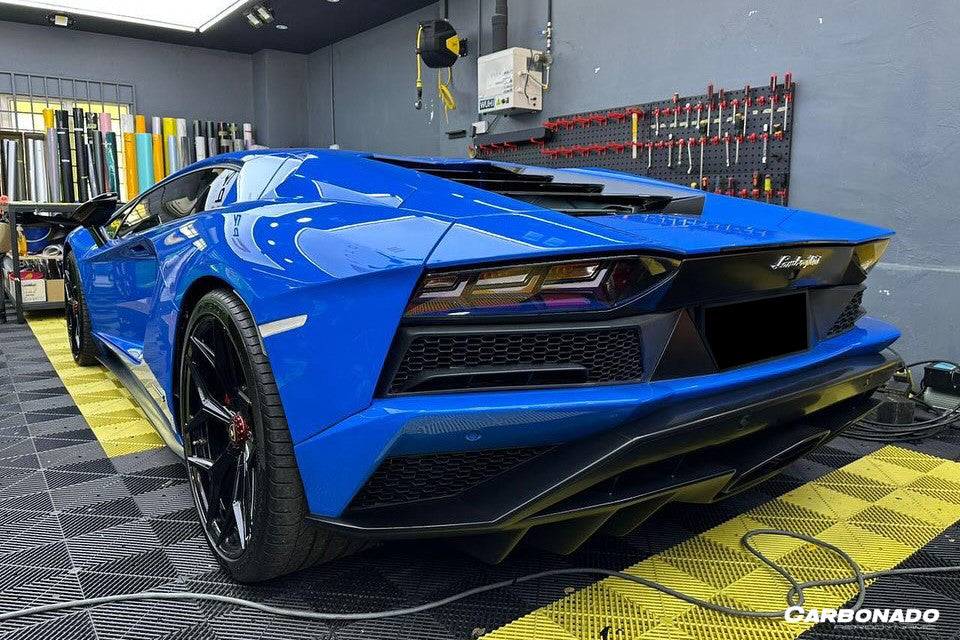 2017-2021 Lamborghini Aventador Autoclave Carbon Fiber Rear Side Scoops Carbonado Oem Fits: LP740 Coupe