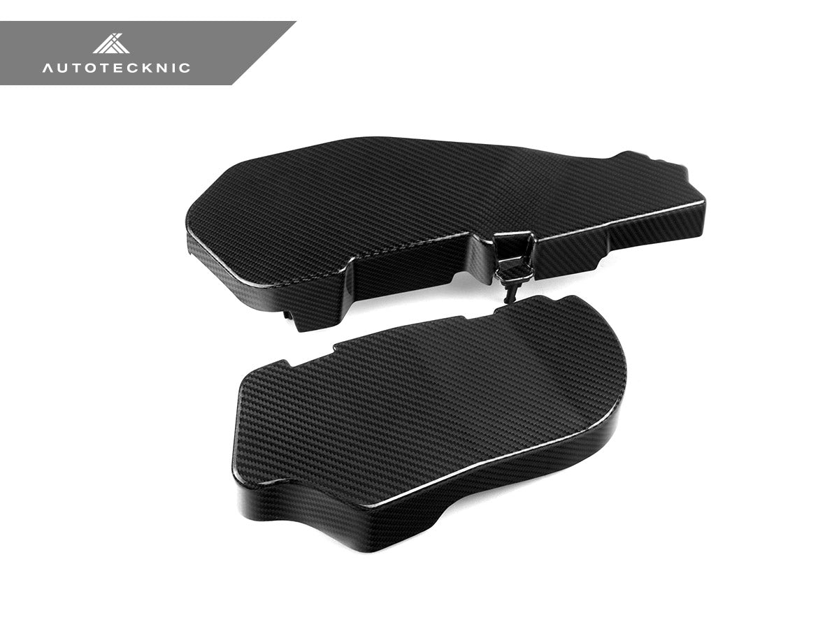 AutoTecknic Pre-Preg Carbon Engine Cover Extension Set - G90/ G99 M5