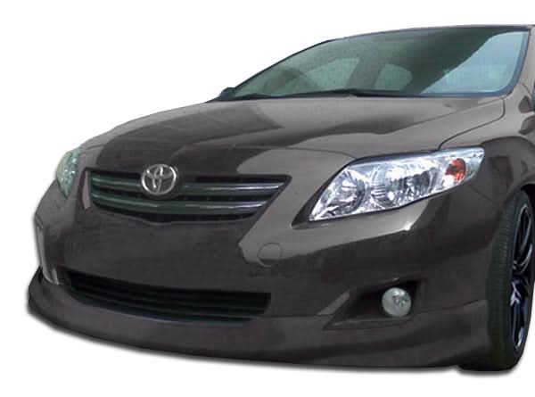 2009-2010 Toyota Corolla GT Sport Style Front Lip Under Spoiler - FRP