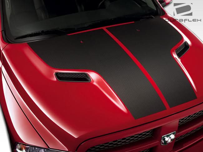 2009-2018 Dodge Ram 1500 MP-R Style Hood - FRP