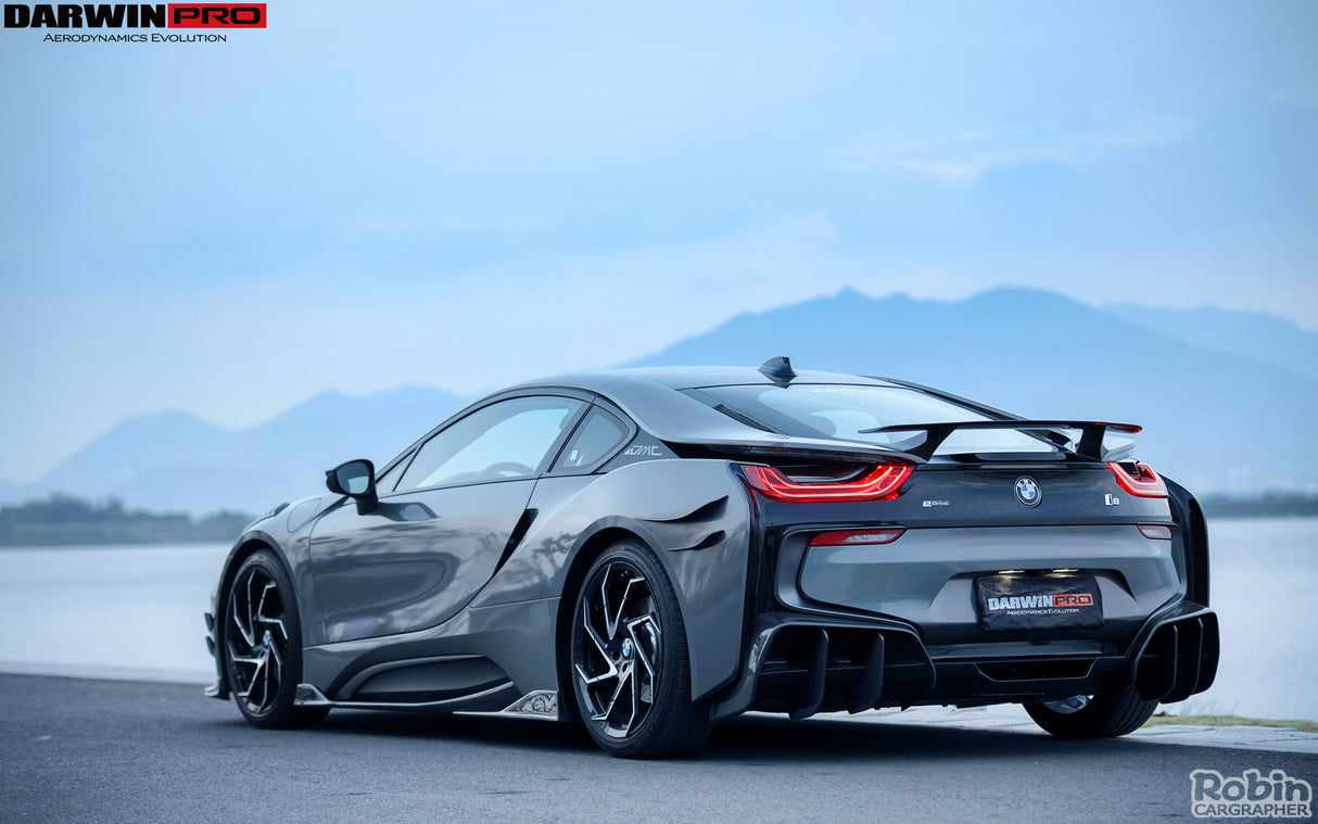 2014-2020 BMW i8 BZK Carbon Fiber Rear Diffuser