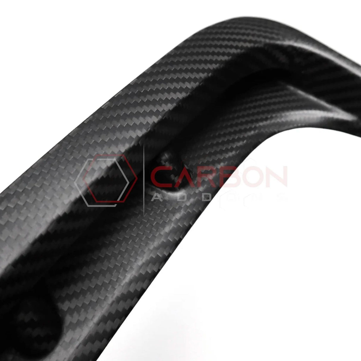 2021+ RAM TRX/RHO Exterior Rear Fender Taillight Vent Trims Hard Carbon Fiber Covers