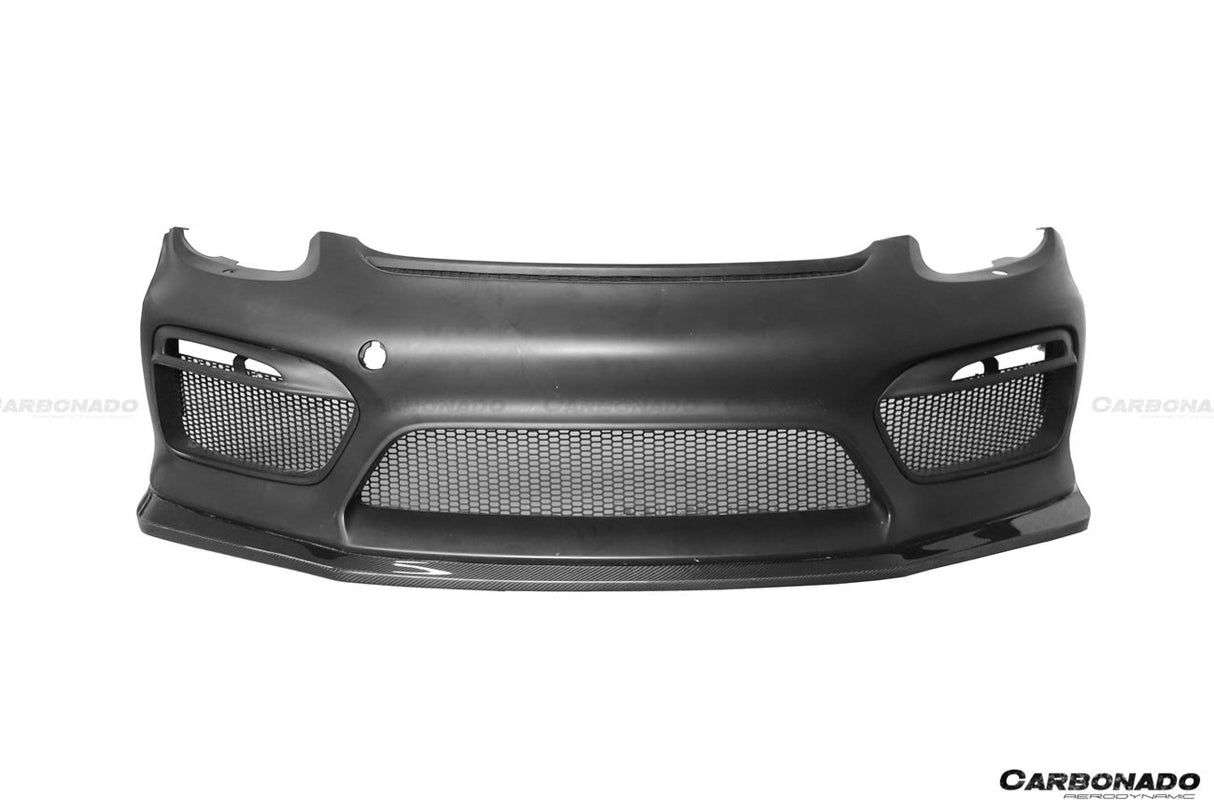 2012-2016 Porsche 981 Boxster | Cayman GT4 Style Front Bumper