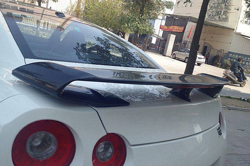 2008-2023 Nissan GTR R35 CBA & DBA & EBA OEM Style Carbon Fiber Trunk Spoiler