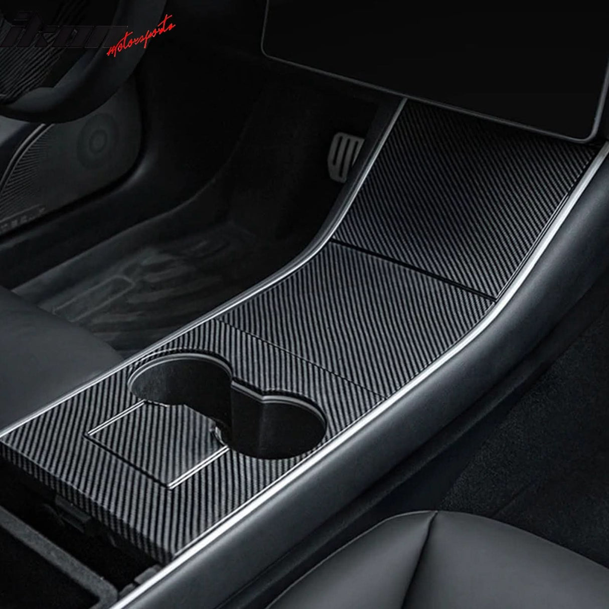 2017-2020 Tesla Model 3 Gloss Console Box Cover ABS