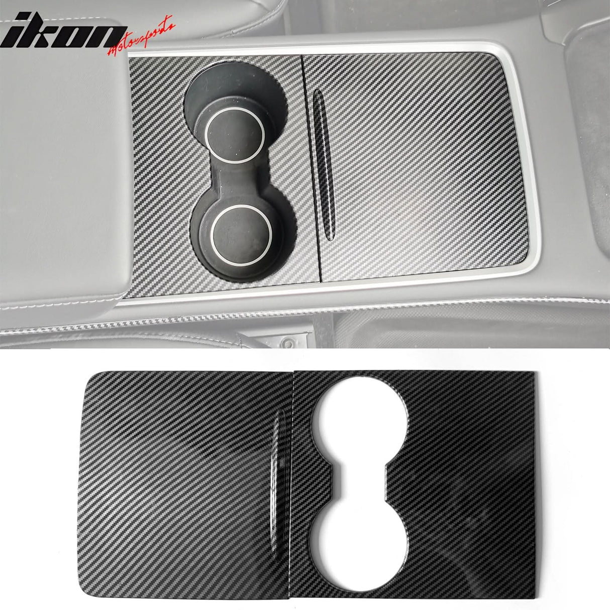 2021-23 Tesla 3 &2021-24 Tesla Y Front Console Storage Box Cover ABS