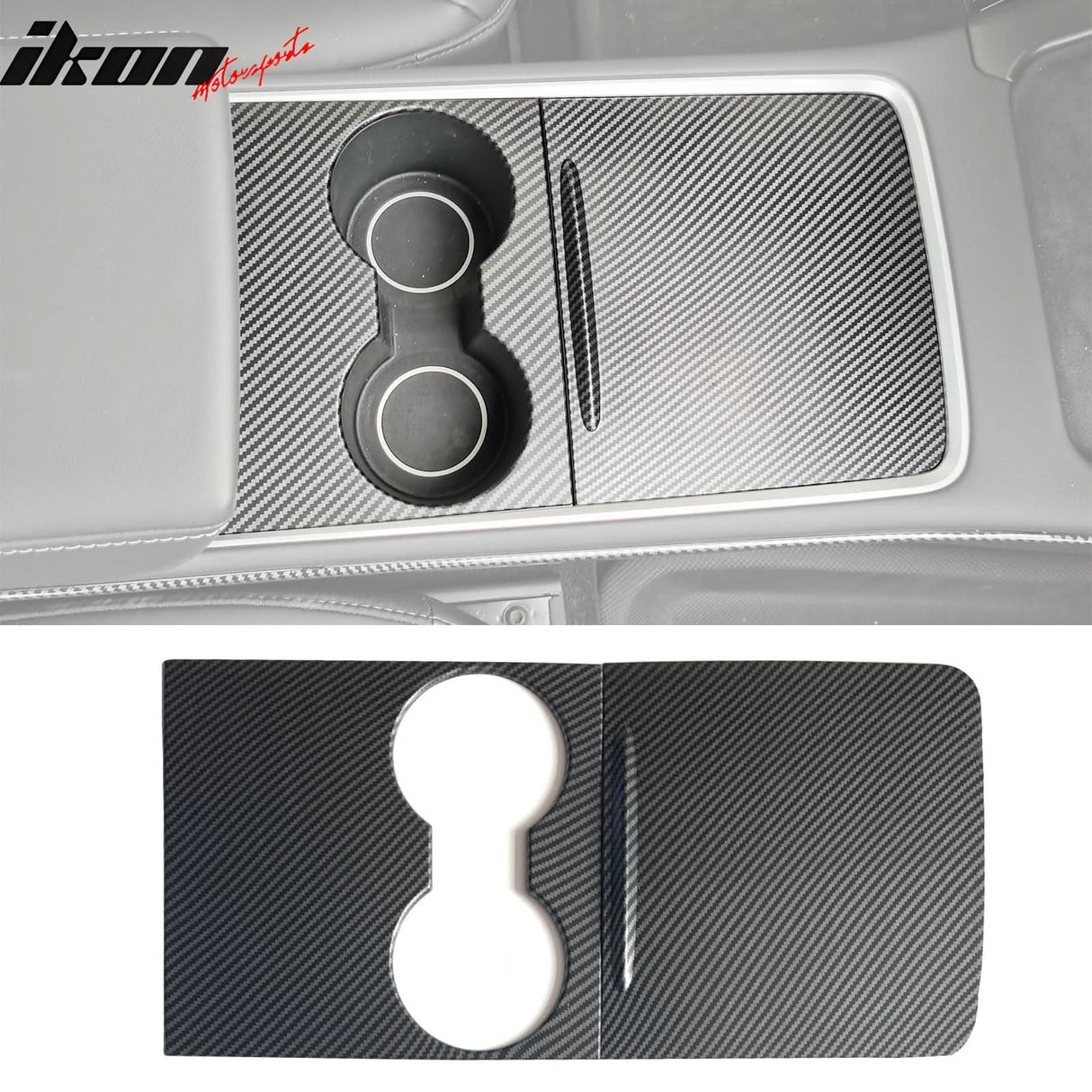 2021-23 Tesla 3 &2021-24 Tesla Y Front Console Storage Box Cover ABS