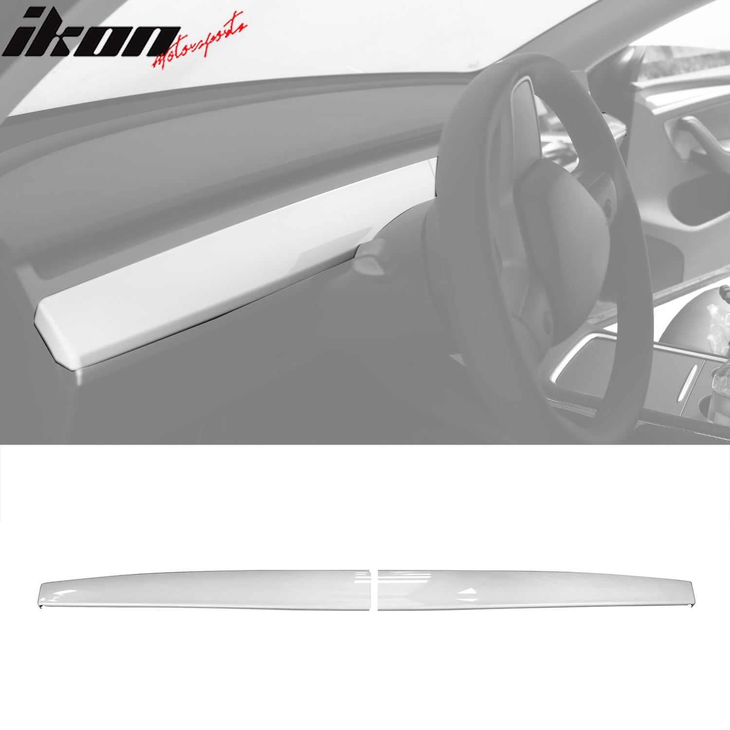 2020-2023 Tesla Y 21-23 3 Dashboard Wrap Panel ABS