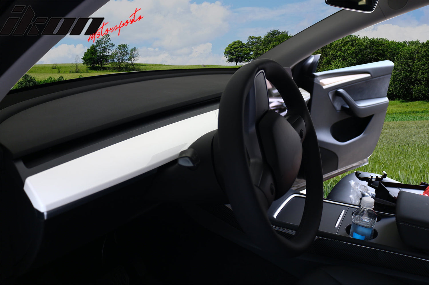 2020-2023 Tesla Y 21-23 3 Dashboard Wrap Panel ABS