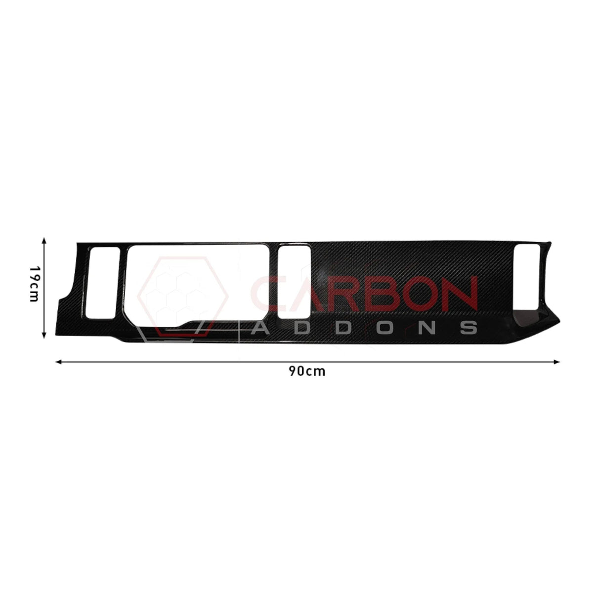 2021+ Bronco Real Carbon Fiber Dashboard Cover