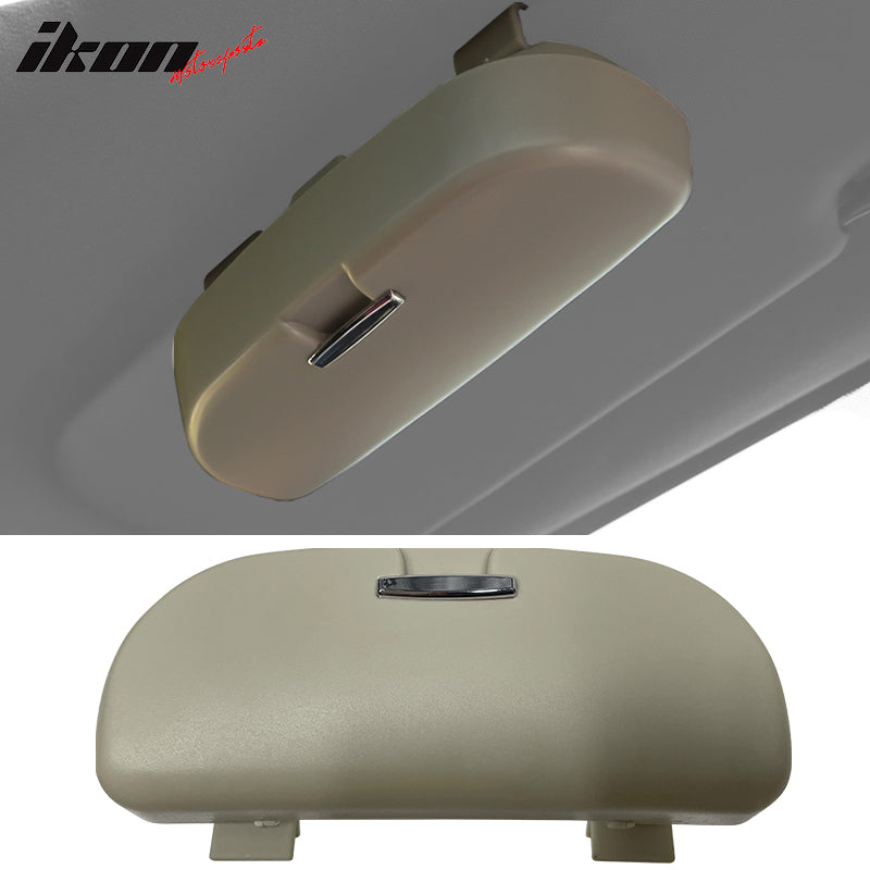 Universal Black Auto Car Sunglasses Holder Organizer Sun Visor Box ABS