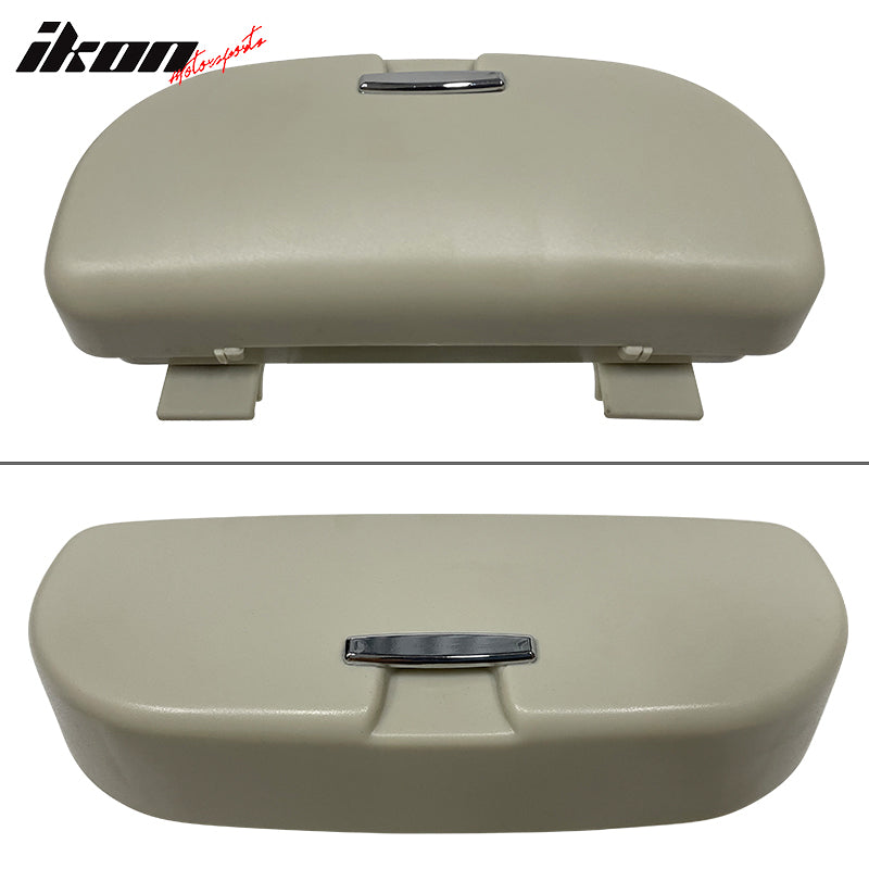 Universal Black Auto Car Sunglasses Holder Organizer Sun Visor Box ABS