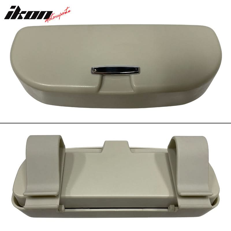 Universal Black Auto Car Sunglasses Holder Organizer Sun Visor Box ABS