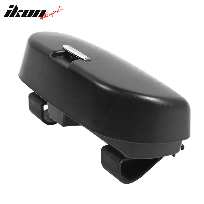Universal Black Auto Car Sunglasses Holder Organizer Sun Visor Box ABS