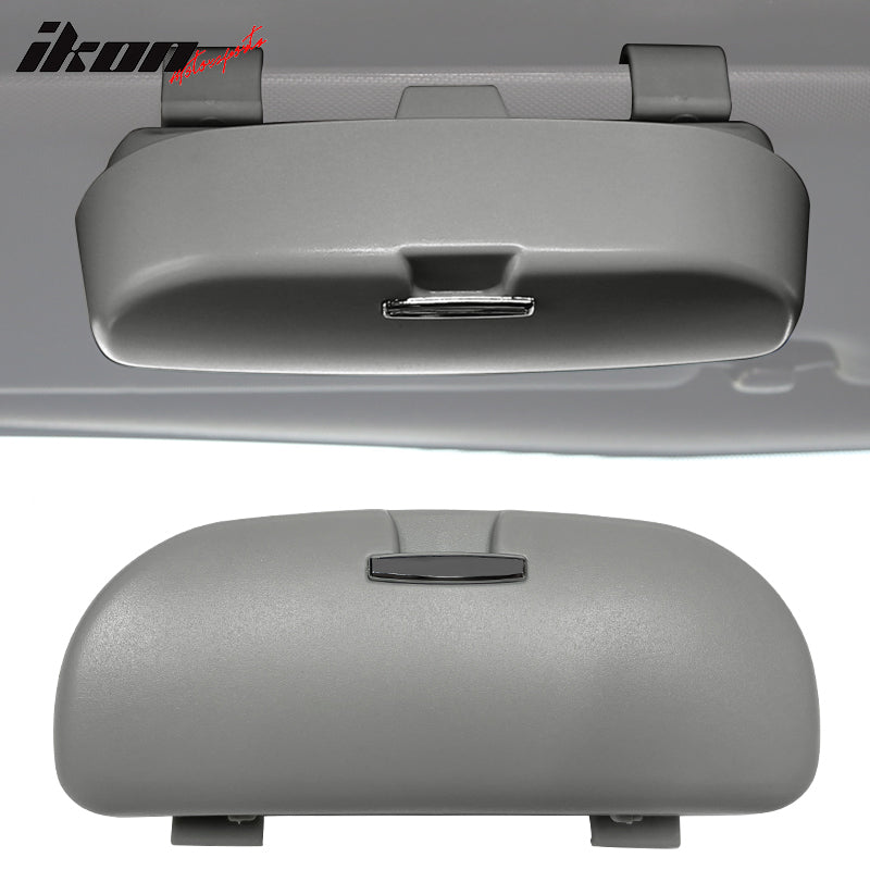 Universal Black Auto Car Sunglasses Holder Organizer Sun Visor Box ABS