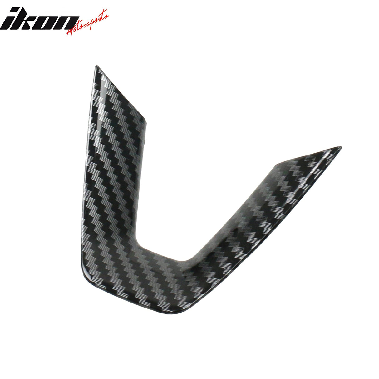 2024-2025 Tesla Model 3 Carbon Fiber Print Steering Wheel Panel Trim