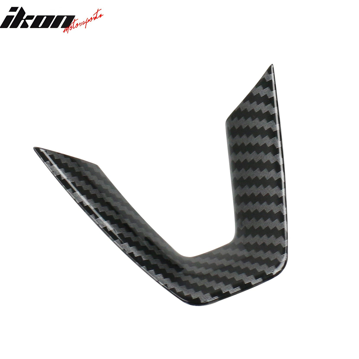 2024-2025 Tesla Model 3 Carbon Fiber Print Steering Wheel Panel Trim