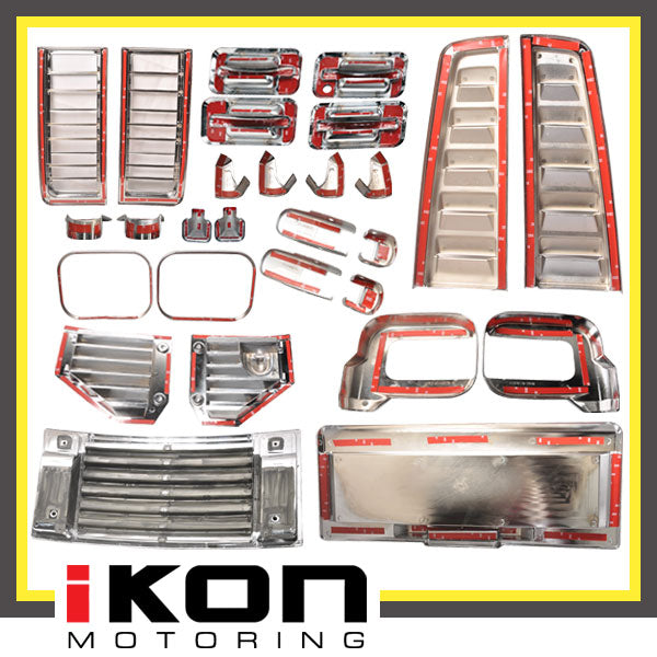 2006-2009 Hummer H2 Door Handle Tail Lamp Mirror Vent Cover License