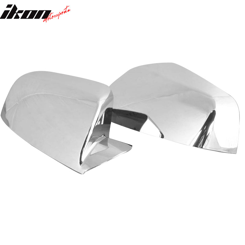 2010-2012 Chevrolet Equinox GMC Terrain Mirror Cover Chrome Pair