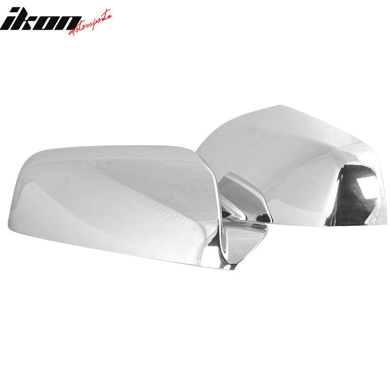 2010-2012 Chevrolet Equinox GMC Terrain Mirror Cover Chrome Pair