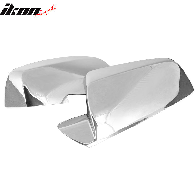 2010-2012 Chevrolet Equinox GMC Terrain Mirror Cover Chrome Pair
