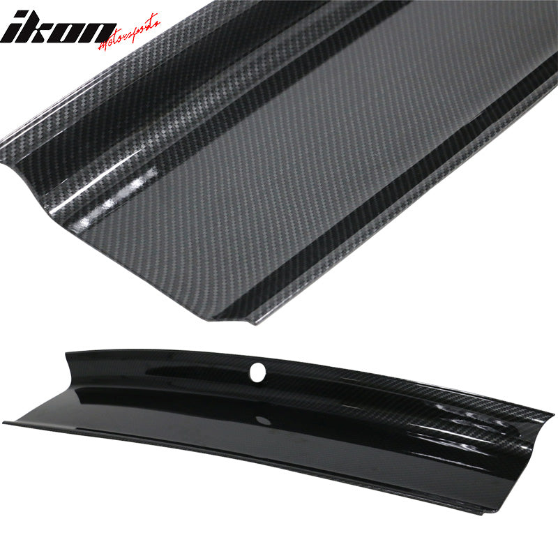 2015-2023 Ford Mustang Vintage Rear Trunk Lid Cover Panel Carbon Fiber