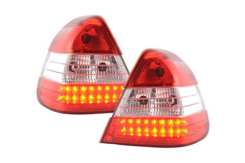 Mercedes Benz C-Class (202) Red LED Taillights Set (1996-2000) - K2 Industries