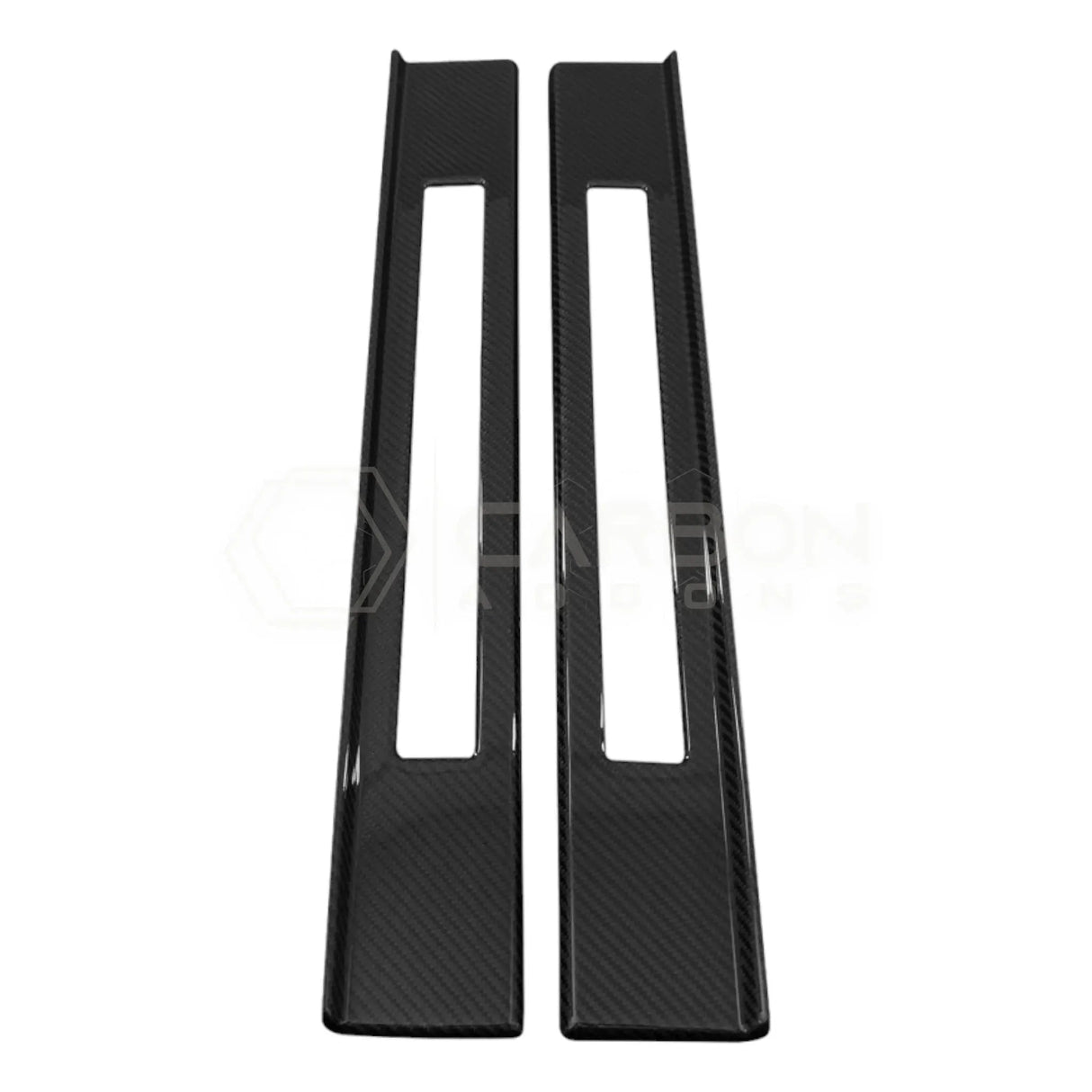 2024+ S650 Mustang Hard Carbon Fiber Door Sills Trim Cover