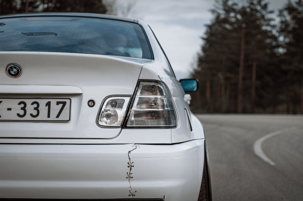 BMW 3-Series E46 Sedan Clear Tail Lights (1998-2006) - K2 Industries