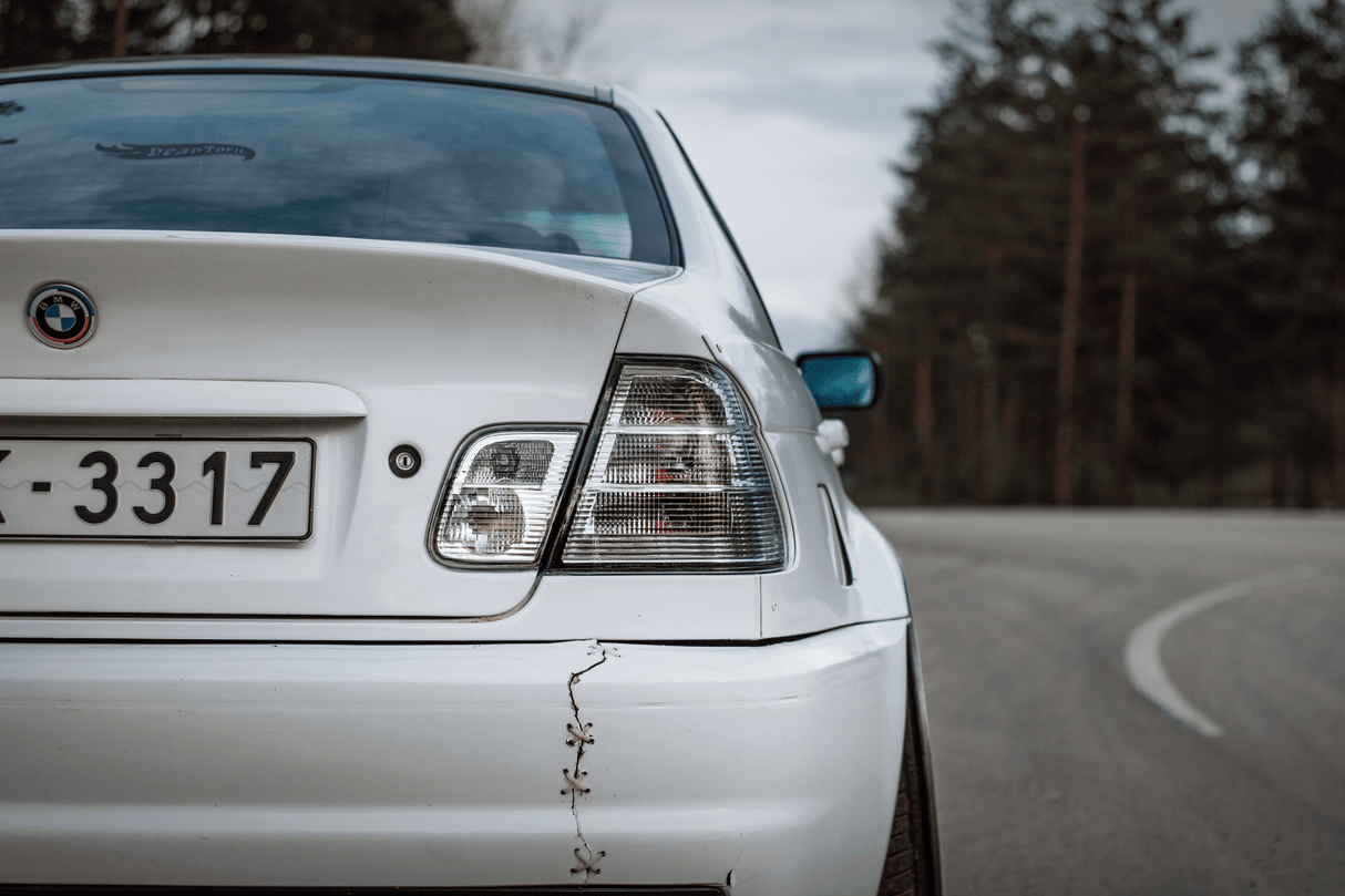 BMW 3-Series E46 Sedan Clear Tail Lights (1998-2006) - K2 Industries
