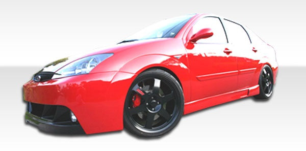 2000-2007 Ford Focus Pro-DTM Style Side Skirts - 2 Piece - FRP