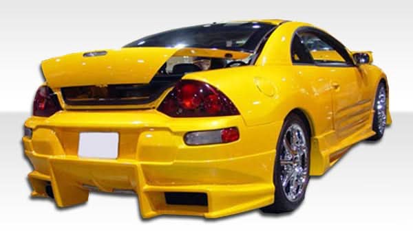 2000-2005 Mitsubishi Eclipse Bomber Style Rear Bumper Cover - FRP